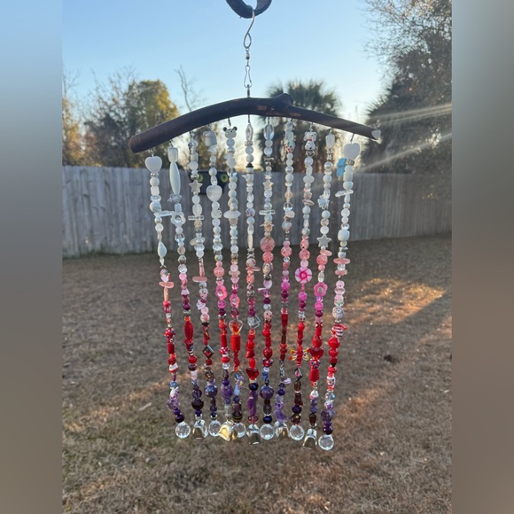 🌪️ Storm to Sparkle: Hurricane Michael Salvaged Wood Suncatcher - Picture 3 of 15